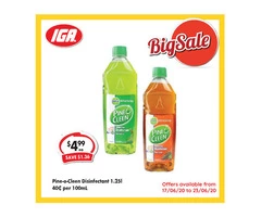 Grocery item For Sale IGA Ravenswood