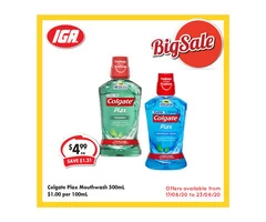 Grocery item For Sale IGA Ravenswood