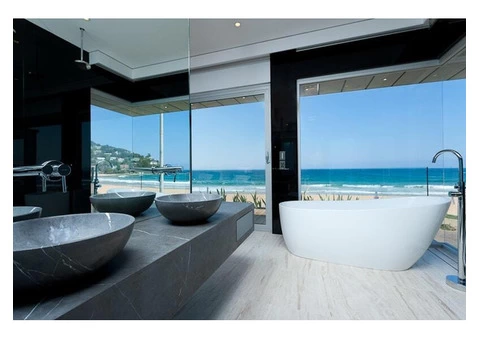 Enliven Your Bathroom By Installing Beautiful Glass Splashback!