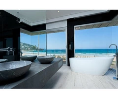 Enliven Your Bathroom By Installing Beautiful Glass Splashback!