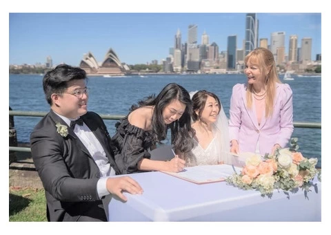 Hire a Compassionate Marriage celebrant Sydney - 1/3