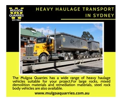 Heavy Haulage Transport Sydney - Low Cost & On-Time