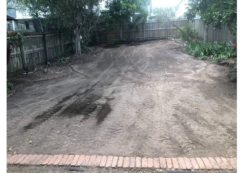 Re-Turfing project on 24 June in Oxley - Rogers Little Loaders. - 3/5