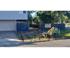 Concrete Driveway at Everton Park on 23 June 2020, QLD, Australia.