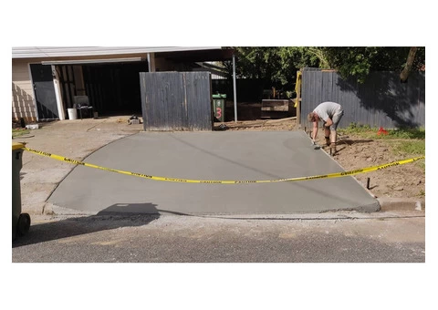 Concrete Driveway at Everton Park on 23 June 2020, QLD, Australia. - 3/5
