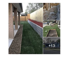 Concrete slabs lifted, busted and removed  with ease on June 23, 2018.