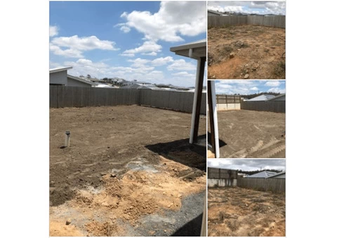 Concrete slabs lifted, busted and removed  with ease on June 23, 2018. - 3/5