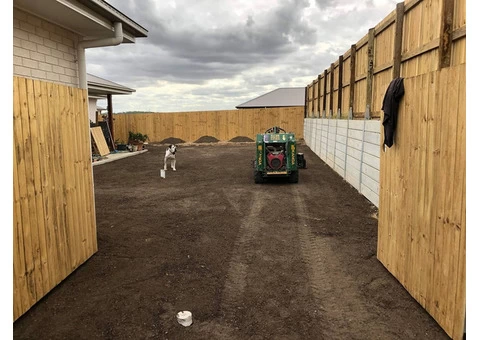 Re-turfing back yard on June 5 in Collingwood Park - 1/6