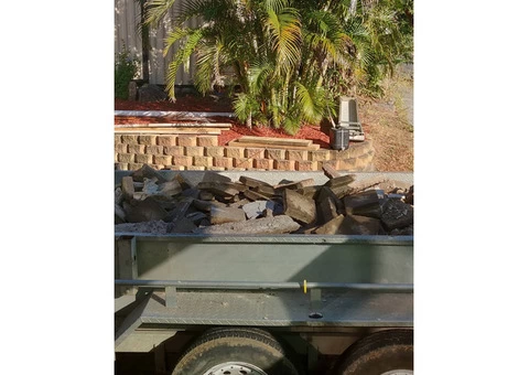 Concrete path and stormwater drainage - Rogers Little Loaders. - 6/7