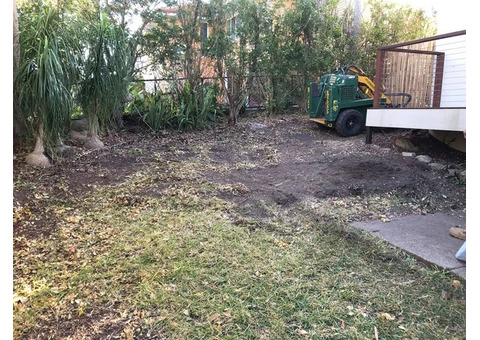 Removing and Reintalled Rock Retaining Wall - Rogers Little Loaders - 4/5