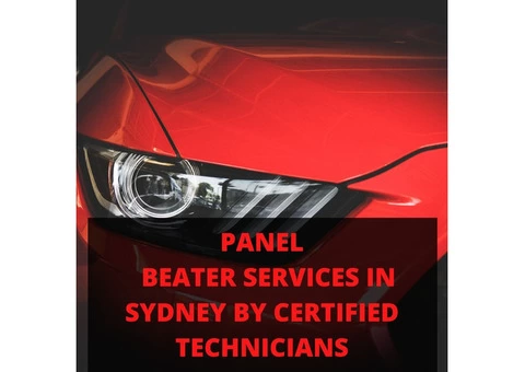 Panel Beater Services in Sydney by Certified Technicians