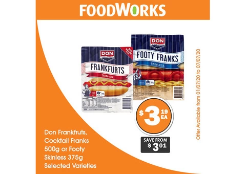 Essential Item For Sale FoodWorks Clovelly