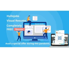 Stand apart from the rest, get noticed with Hullo Jobs resume builder!