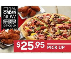 WingStreet Sampler Combo For Sale Pizza Hut Orange