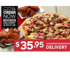 WingStreet Sampler Combo For Sale Pizza Hut Orange
