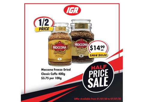 Grocery Item For Sale IGA Ravenswood