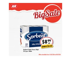 Grocery Item For Sale IGA Ravenswood