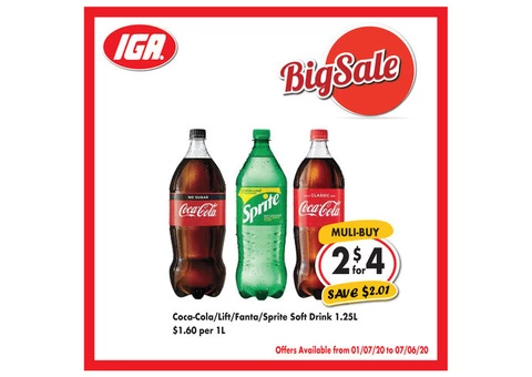 Grocery Item For Sale IGA Ravenswood