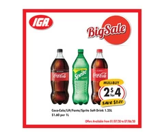 Grocery Item For Sale IGA Ravenswood