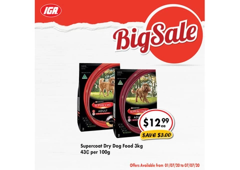 Grocery Item For Sale IGA Ravenswood