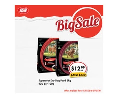 Grocery Item For Sale IGA Ravenswood