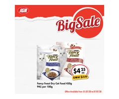 Grocery Item For Sale IGA Ravenswood