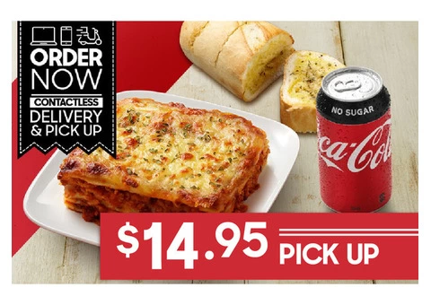 Pasta Meal Deal For Sale Pizza Hut Orange