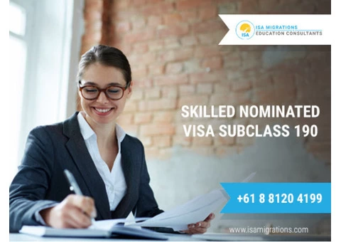Skilled Nominated Visa Subclass 190 | ISA Migrations