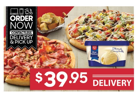 Family Value Pack For Sale Pizza Hut Orange