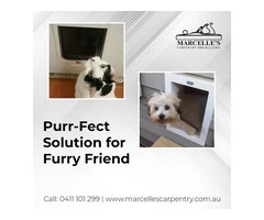 Get a Customised Door for Your Pet with Our Cat Enclosures