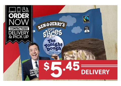 Ben & Jerry's Slice For Sale Pizza Hut Orange