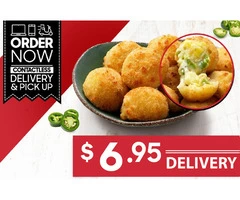 NEW Jalapeno Cheesy Bites 6 Pack For Sale Pizza Hut Orange