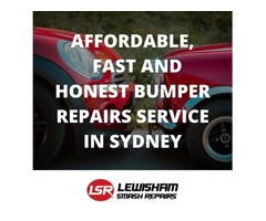 Affordable, Fast and Honest Bumper Repairs Service in Sydney