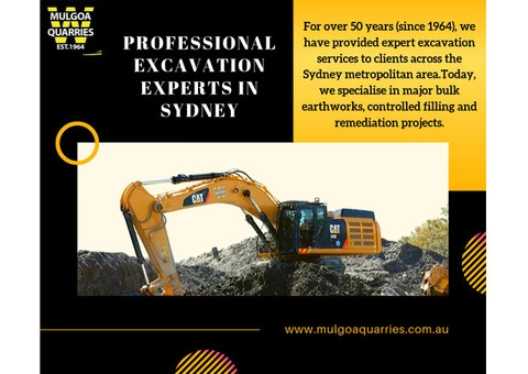 Best Excavation Contractors Near Sydney NSW