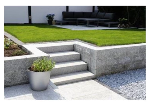 Retaining wall options by LivingScape