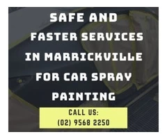 Safe and Faster Services in Marrickville for Car Spray Painting