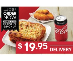 Pasta Wings Meal For Sale Pizza Hut Orange