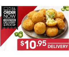 New Jalapeno Cheese Bites For Sale Pizza Hut Orange