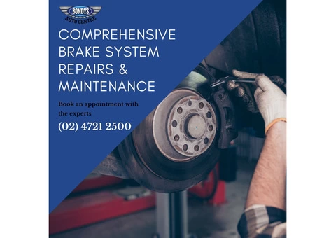 Trusted Brake Repair in Penrith - Bondy's Auto Centre