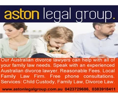 Looking Melbourne Divorce Lawyers | Best Divorce Lawyers Melbourne Aston Legal Group