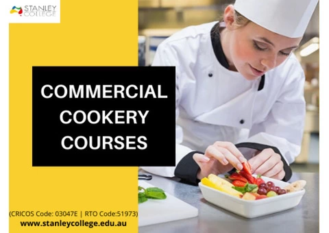 Become a Professional Chef with our Commercial Cookery Courses in Perth.