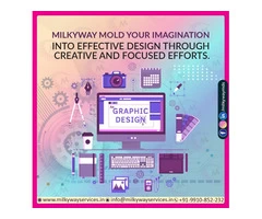 Milkyway offers a range of graphic design services