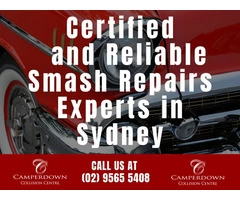 Certified and Reliable Smash Repairs Experts in Sydney