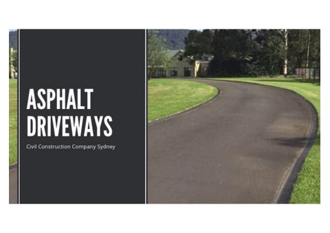 Choose Asphalt for Steep Or Long Gradient Driveway
