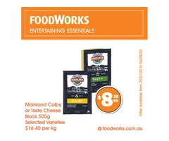 Essential Item For Sale FoodWorks Clovelly