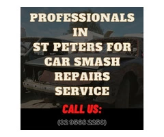 Professionals in St Peters for Car Smash Repairs Service