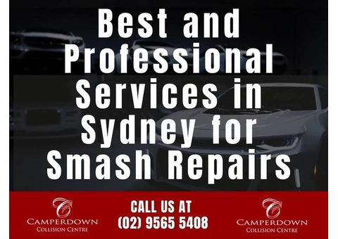 Best and Professional Services in Sydney for Smash Repairs