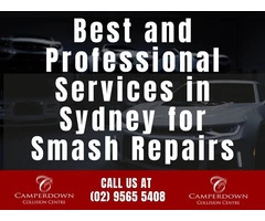 Best and Professional Services in Sydney for Smash Repairs