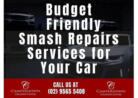 Budget Friendly Smash Repairs Services for Your Car