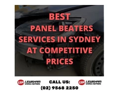 Best Panel Beaters Services in Sydney at Competitive Prices